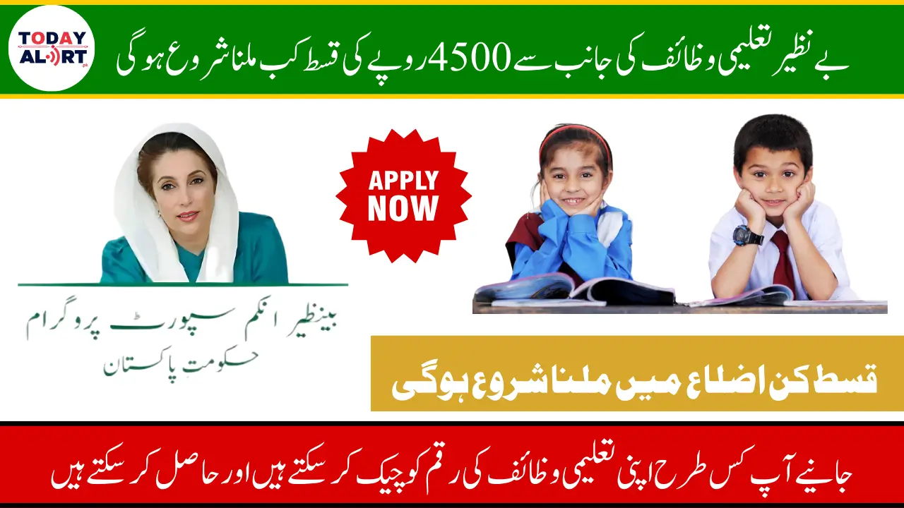 Benazir Taleemi Wazaaif 2025 Stipend Districts for   2025 Payment