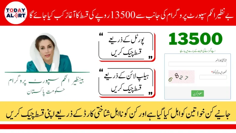 BISP 13500 Payment Status Check 1st Phase   2025