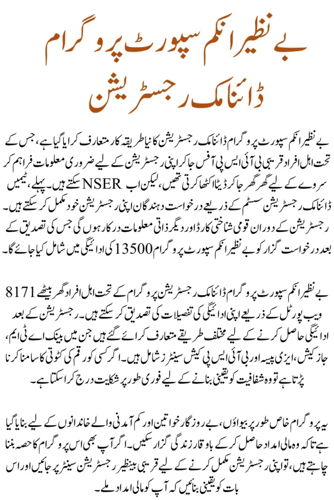 BISP 8171 Dynamic Registration for 13500 Payments