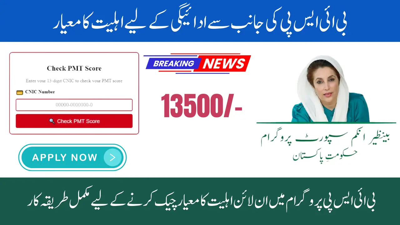 BISP 8171 October 2025 Check Your Rs. 13,500 Payment Status Online with CNIC