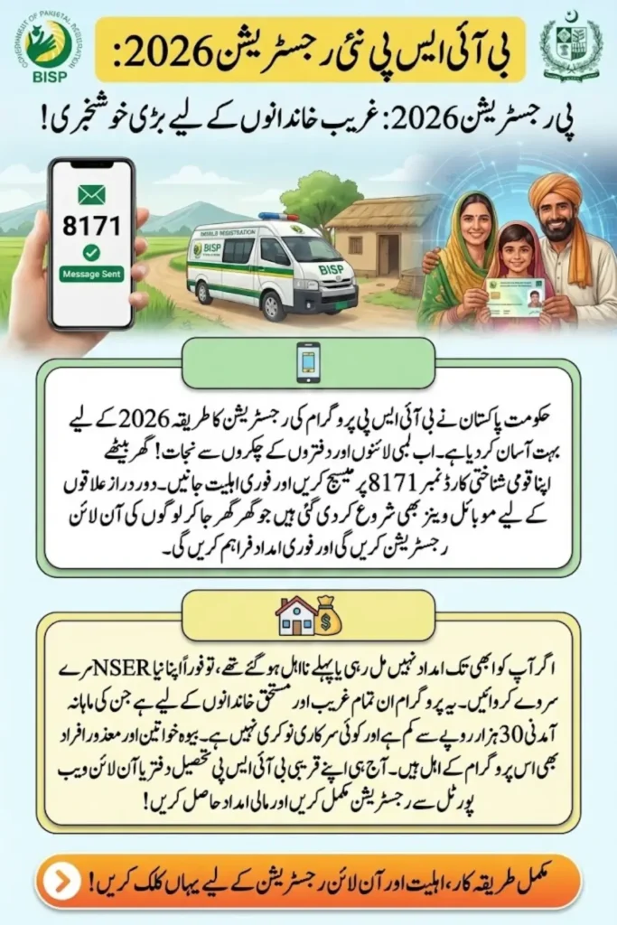 BISP Updates Registration Process for 2026